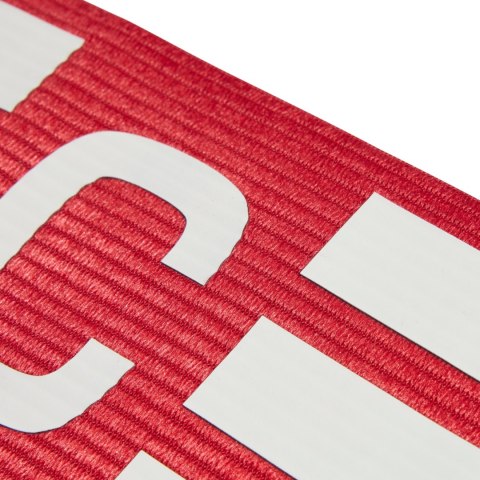 Opaska kapitana adidas Tiro L AB czerwono-biała KD4250