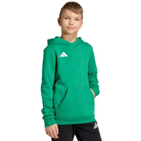 Bluza dla dzieci adidas Entrada 26 Hoody zielona JZ6563