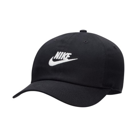 Czapka z daszkiem dla dzieci Nike Club czarna FB5063 010