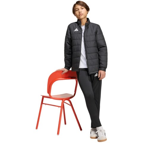 Kurtka dla dzieci adidas Entrada 26 Light czarna JZ9124