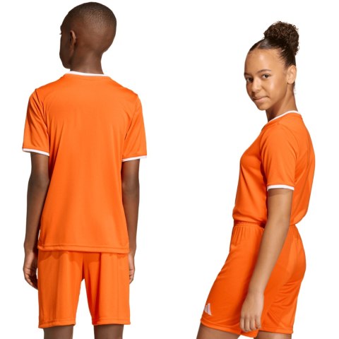 Koszulka dla dzieci adidas Entrada 26 Jersey pomarańczowa JZ2526