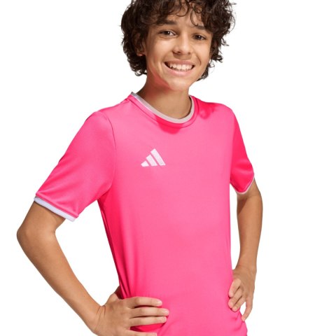 Koszulka dla dzieci adidas Entrada 26 Jersey różowa KE9846
