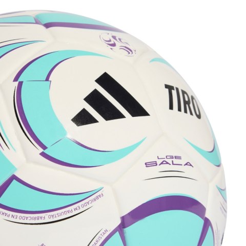 Piłka nożna adidas Tiro League Sala biało-niebieska JW1526