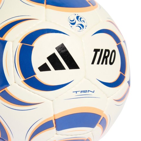 Piłka nożna adidas Tiro Training biało-niebieska JW1528