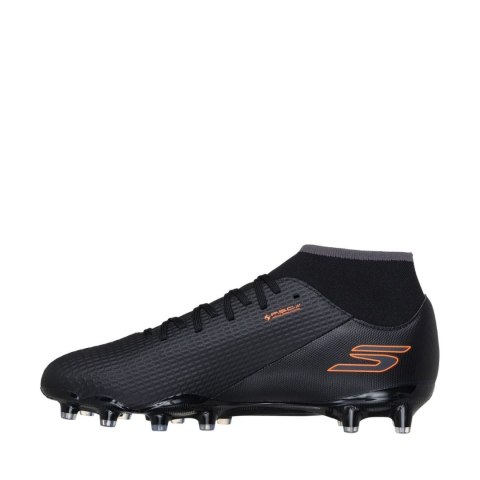 Buty piłkarskie Skechers Academy AG SKX_2 czarno-pomarańczowe 252122 BKOR