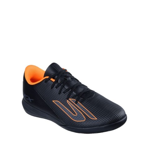 Buty piłkarskie Skechers Academy IC SKX_2 czarno-pomarańczowe 252128 BKOR