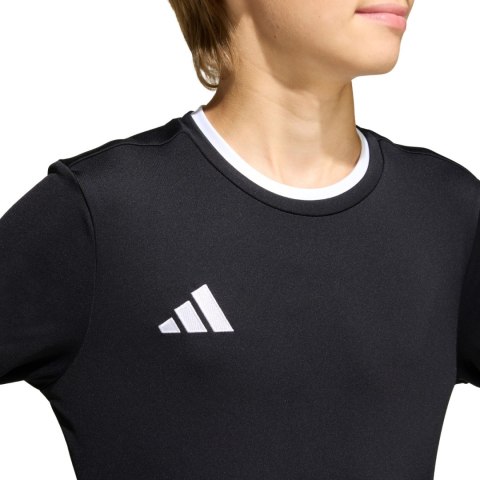 Koszulka dla dzieci adidas Entrada 26 Long Sleeve Jersey czarna KF5879