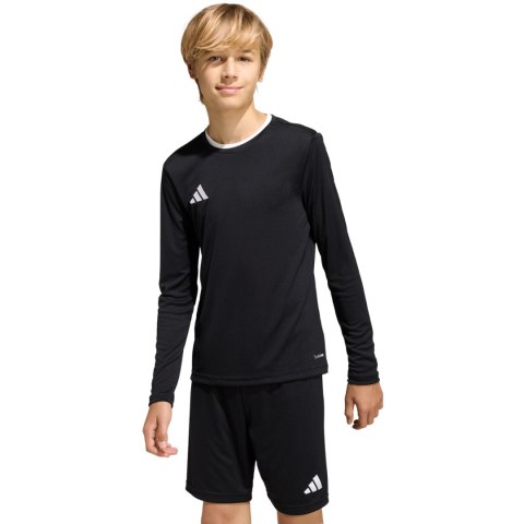 Koszulka dla dzieci adidas Entrada 26 Long Sleeve Jersey czarna KF5879