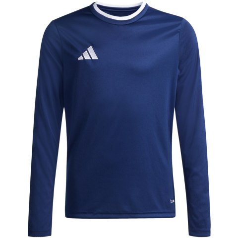 Koszulka dla dzieci adidas Entrada 26 Long Sleeve Jersey granatowa KF5877