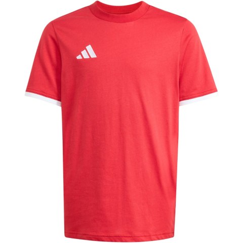 Koszulka dla dzieci adidas Entrada 26 Tee czerwona JZ6674