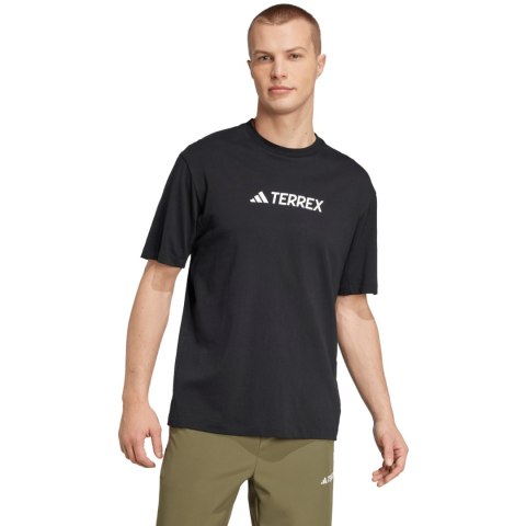 Koszulka męska adidas Terrex Classic Logo czarna JF9143