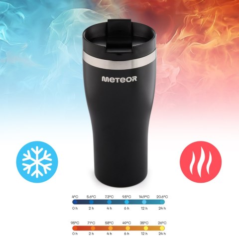 Kubek termiczny Meteor 480 ml czarny 17245