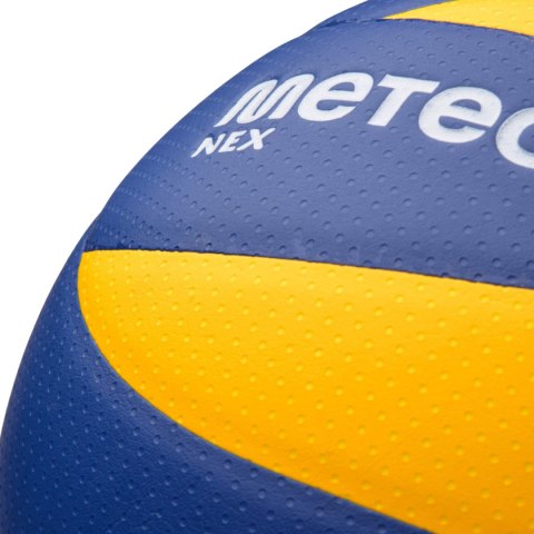 Piłka siatkowa Meteor Nex żółto-niebieska 17408