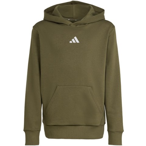 Bluza dla dzieci adidas Essentials Hoodie 225 oliwkowa KS0367