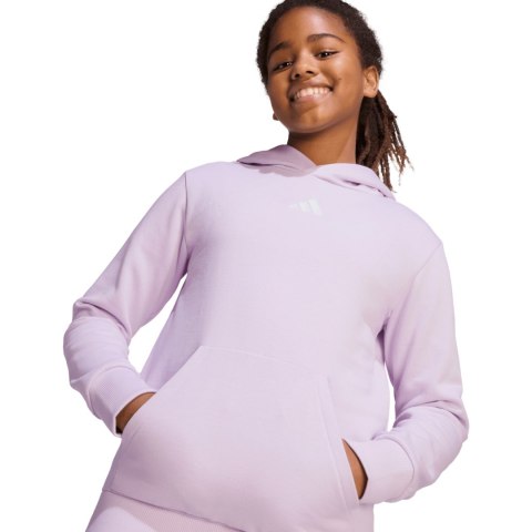 Bluza dla dzieci adidas Essentials Hoody jasny fiolet KS0366