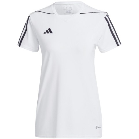 Koszulka damska adidas Tiro 23 League Jersey biała HR4615