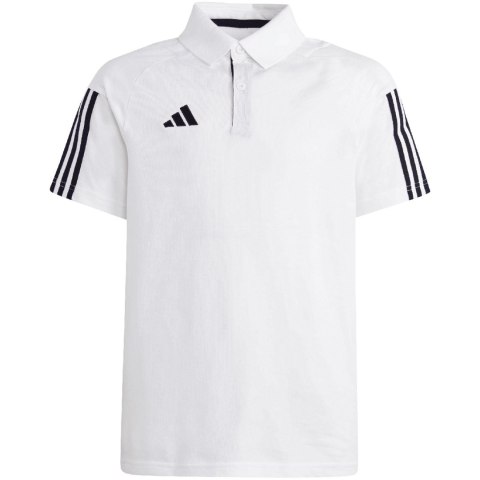 Koszulka dla dzieci adidas Tiro 23 Competition Cotton biała IC4576