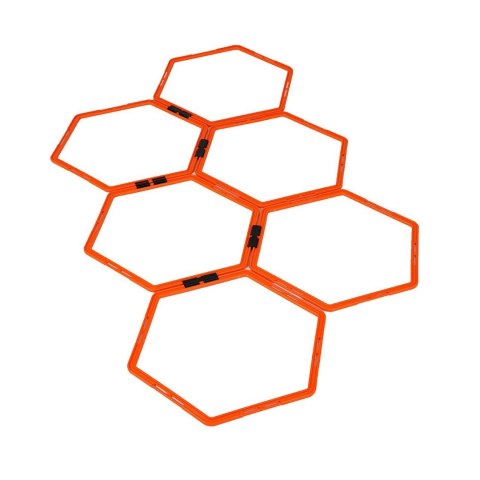 Pierścienie koordynacyjne łączone Hexa Yakima Sport w pokrowcu 6szt 100268