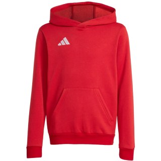Bluza dla dzieci adidas Entrada 26 Hoody czerwona JZ6568