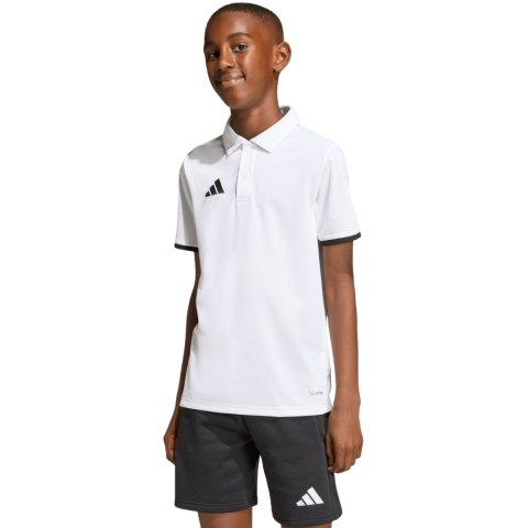 Koszulka dla dzieci adidas Entrada 26 Polo biała JZ6624
