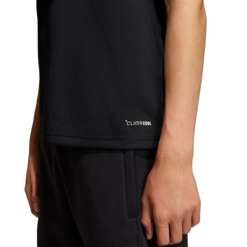 Koszulka dla dzieci adidas Entrada 26 Polo czarna JZ6629