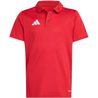 Koszulka dla dzieci adidas Entrada 26 Polo czerwona JZ6626