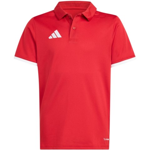 Koszulka dla dzieci adidas Entrada 26 Polo czerwona JZ6626