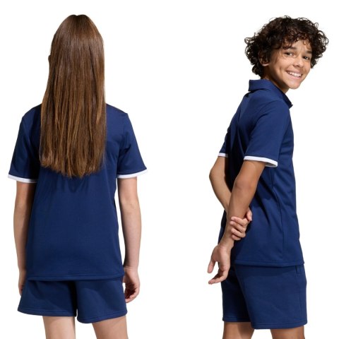 Koszulka dla dzieci adidas Entrada 26 Polo granatowa JZ6627