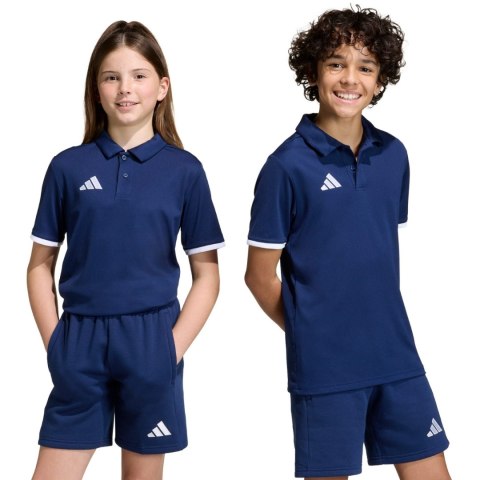 Koszulka dla dzieci adidas Entrada 26 Polo granatowa JZ6627
