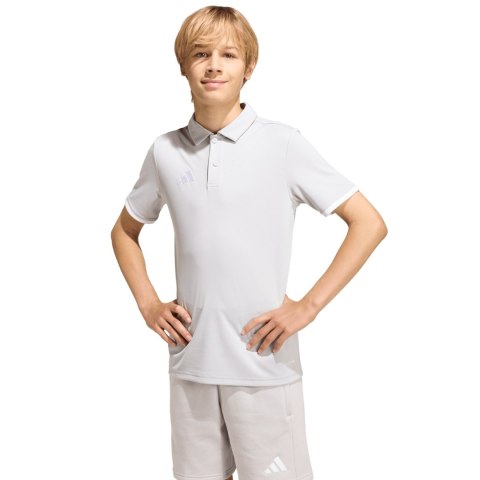 Koszulka dla dzieci adidas Entrada 26 Polo jasnoszara JZ6628