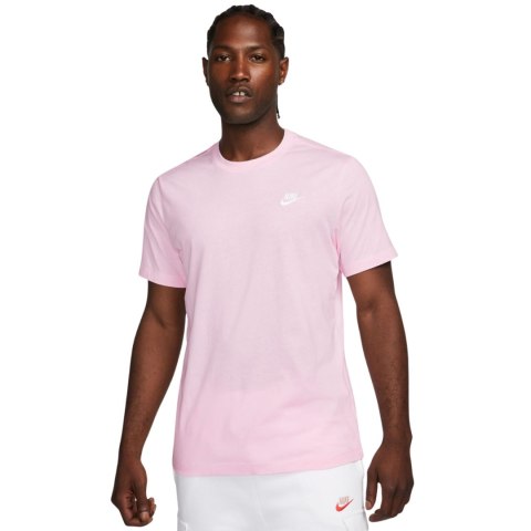 Koszulka męska Nike Club Tee jasny róż AR4997 665