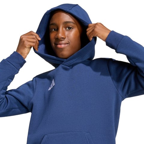 Bluza dla dzieci adidas Entrada 26 Hoody granatowa JZ6567