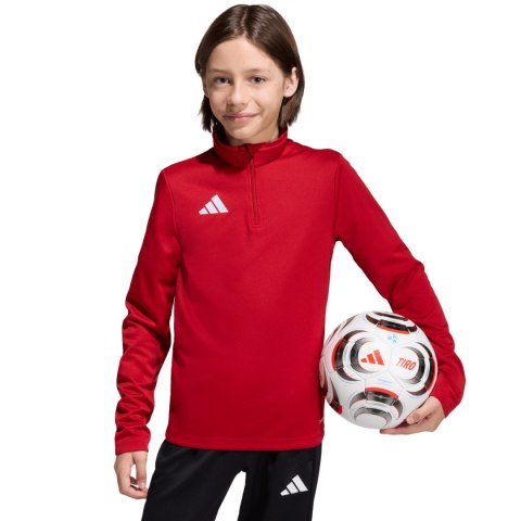 Bluza dla dzieci adidas Entrada 26 Training Top czerwona JZ6636