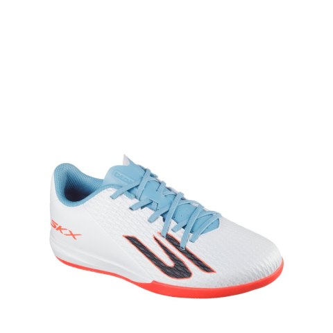 Buty piłkarskie dla dzieci Skechers SKX_2 białe 252168L WTQP