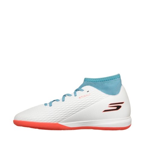 Buty piłkarskie dla dzieci Skechers SKX_2 białe 252170L WTQP