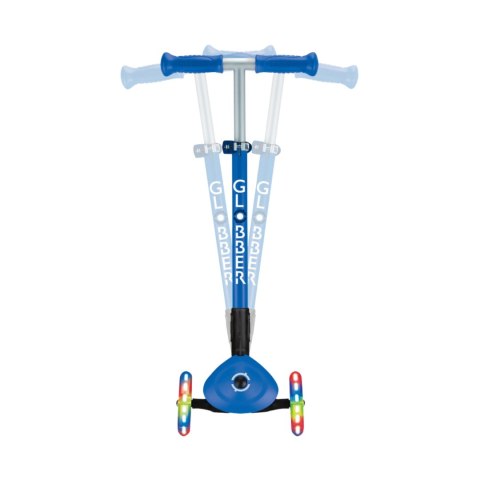 Hulajnoga SMJ Globber 3-kołowa 432-100-3 Primo Foldable Lights niebieska