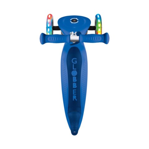 Hulajnoga SMJ Globber 3-kołowa 432-100-3 Primo Foldable Lights niebieska
