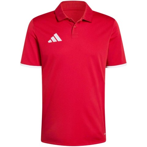 Koszulka męska adidas Entrada 26 Polo czerwona JZ6664