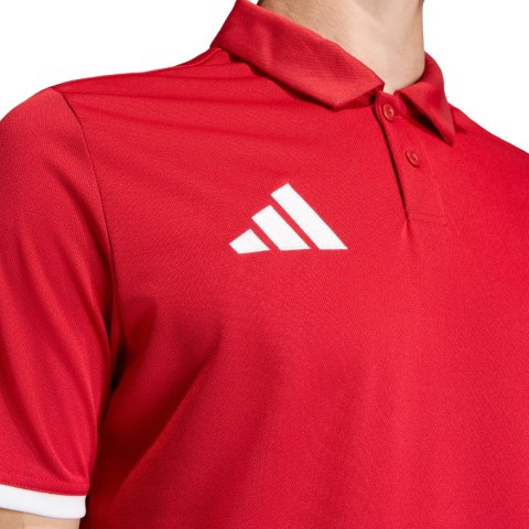 Koszulka męska adidas Entrada 26 Polo czerwona JZ6664