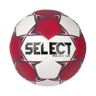 Piłka ręczna Select Polska v25 biało-czerwona 13509
