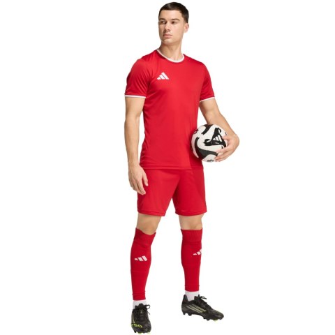 Spodenki męskie adidas Entrada 26 czerwone JZ2517