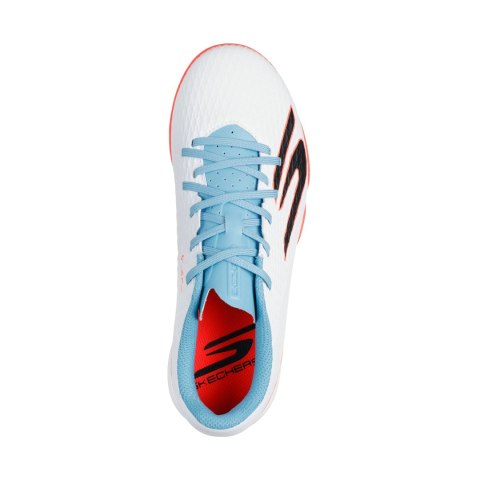 Buty piłkarskie dla dzieci Skechers SKX_2 białe 252164L WTQP