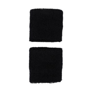 Frotki na rękę Nike Swoosh Wristbands 2 szt. czarne N1012405010OS