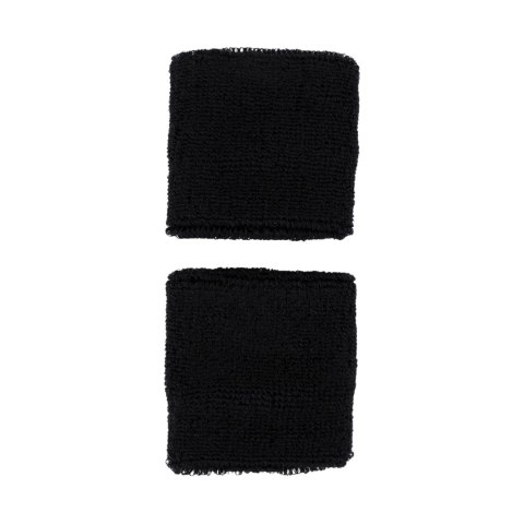 Frotki na rękę Nike Swoosh Wristbands 2 szt. czarne N1012405010OS