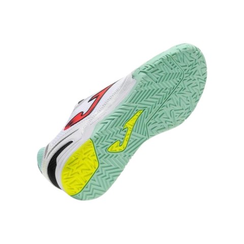 Buty piłkarskie Joma Dribling Indoor 2632 biało-turkusowe DRIS2632IN