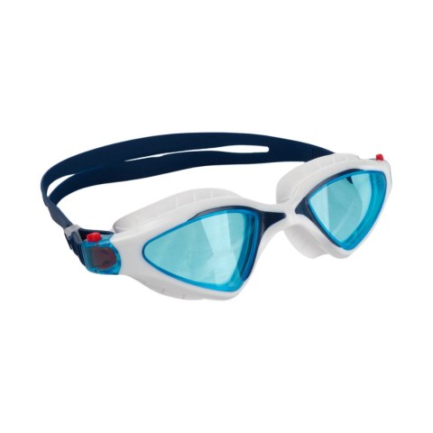Okulary pływackie Crowell GS20 Flo biało-niebieskie