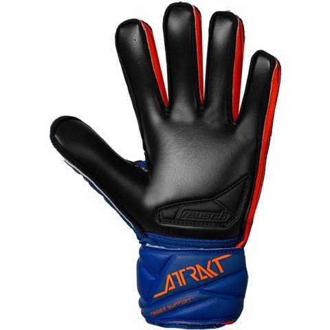 Rękawice Reusch Attrakt Infinity Finger Support Junior 56 72 710 4127