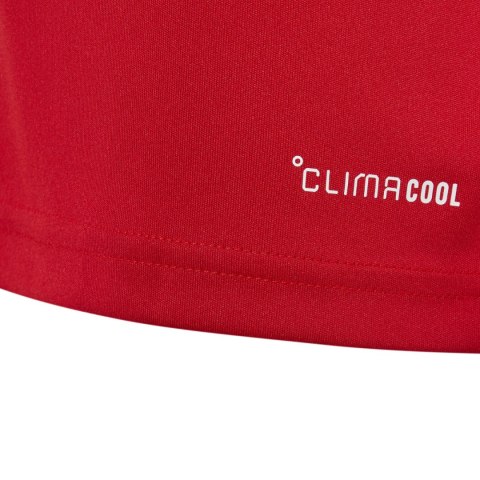 Koszulka dla dzieci adidas Entrada 26 Sleeveless Jersey czerwona KB3937