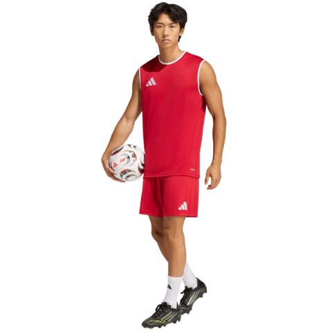 Koszulka męska adidas Entrada 26 Sleeveless Jersey czerwona KB3932
