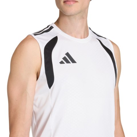 Koszulka męska adidas Tiro 26 Competition Sleeveless Jersey biała KA7614